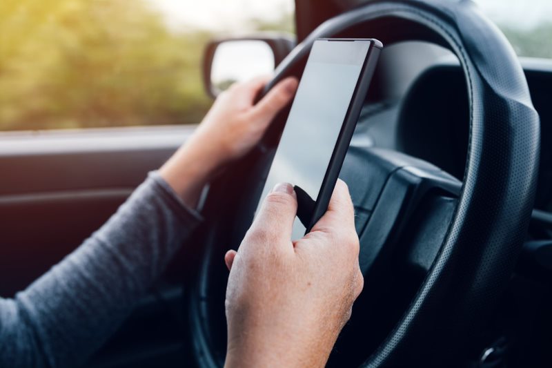 distracted driver