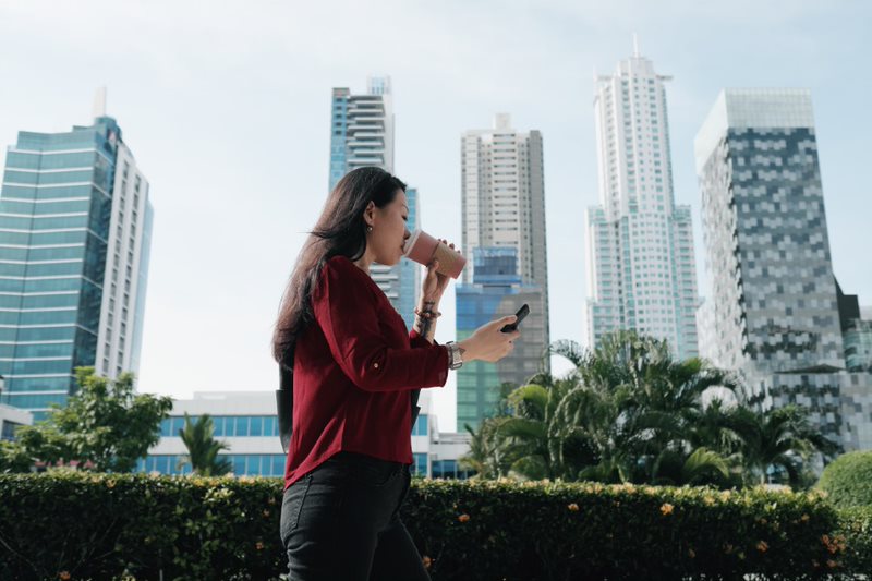 distracted walking